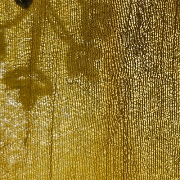 Three Bird Nest Mustard‎ Yellow Mustard Sheer Floral Boho Kimono One Size ? - Picture 7 of 8